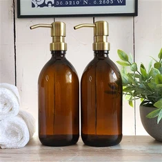 Spray bevonat üveg palack